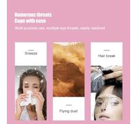 Naroote Schecchi per la Spray per Capelli, Piatti di Riparazione Monouso Protettive per la Protezione degli Occhi Trasparenti per la Sua Morte (Come mostrato)
