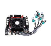 Naroote Scheda Amplificatore BT a 2.1, Amplificatore Audio Ad Alta Potenza da 400 W, di Controllo dei Bassi Alti con Protezioni di Sicurezza, Ideale per Altoparlanti Domestici, PC, Telefoni, TV