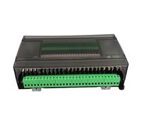 Naroote Scheda di Controllo Industriale, Controller Logico Programmabile PLC, Scheda di Controllo Industriale FX3U-48MT 24 Ingresso 24 Output 24V 1A con Porta per di Automazione