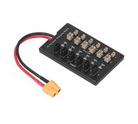 Naroote Scheda di Ricarica Parallela con 6 Ricarica Efficiente della Batteria Al litio. Dimensioni Leggere e Compatte per gli Hobbisti
