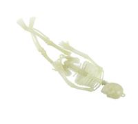 Naroote Scheletro di Halloween Luminoso e Creativo per Divertenti Decorazioni per Feste e Feste in Maschera (Scheletro luminoso tridimensionale alto 20 cm)