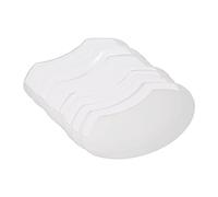 Naroote Scudo Facciale Cosmetico Monouso Trasparente 50 Pezzi per Trucco Salone Permanente per Capelli, Scudo Protettivo Facciale Sicuro e Pratico per Professionisti della Bellezza, Materiale