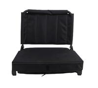 Naroote Sedile da Stadio, Cuscino Spesso Imbottito Ad Alta densità, Sedile Ergonomico di Supporto Lombare con 5 Angoli Regolabili da 90 a 180 Gradi e Design Portatile Pieghevole, Ideale per i Posti