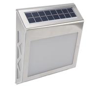 Naroote Segnale di Indirizzo Solare Luce Solare Personalizzata a Parete a LED Impermeabile per Ingressi Domestici e Giardini Resistente Acciaio Inossidabile 20x18x5 Cm