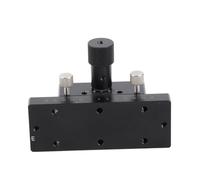 Naroote SEMCI-C-80 Tavolino di Traslazione Lineare Ad Alta Precisione da 30 X 50 Mm per Attrezzature, Tavolo Scorrevole in Lega di Alluminio