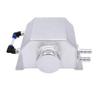 Naroote Serbatoio del Liquido Refrigerante Efficiente capacità 1 Litro Lega di Alluminio Argento Serbatoio di Troppopieno del Liquido Refrigerante per Radiatore Universale per Manutenzione del Motore