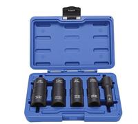 Naroote Set di Bussole per Dadi con Aletta, Presa per Dadi di Protezione Ruota a Doppia estremità con Guida da 1/2 Pollici, Presa per Barra di Estensione da 3 Pollici con, Ideale per la