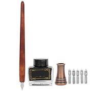 Naroote Set di Calligrafia, Caligraphy Pens per la Scrittura della Pittura della Penna Dipping per Vacanza Penna di Vintage Penne Calligraphy Pens Serie Classic