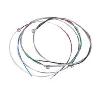 Naroote Set di Corde per Violino 4/4 A Grandezza Naturale E A D G, Corde in Acciaio Rinforzato con Sensazione di Mano Confortevole E Suono Stabile, Ideale per Violinisti Principianti E Senior