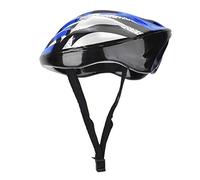 Naroote Set di Protezioni per Pattinaggio a Rotelle Casco di Sicurezza in Spugna Spessa per Appassionati di Pattinaggio per Adulti, Rosso/blu/, 7 Pezzi (Adulto (40-50 cm/15,75-19,69 pollici, 8 cm/3,1)