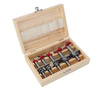 Naroote Set di Punte Forstner per la Lavorazione del Legno Taglierina per Legno di Precisione 15-35 Mm per Punta da Trapano per