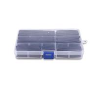 Naroote Set di Tubi Termorestringenti Neri RC da 150 Pezzi per Protezione del Filo e Resistenza Alla Corrosioneset da 150 Pezzi Neri Tubi Termorestringenti 2:1