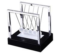 Naroote Sfera a Pendolo Luminosa a LED, Sfere in Vetro per Decorazioni per lo Studio, Ornamenti Scientifici Educativi per il Desktop per la Casa, Materiale Non Tossico, Luci Colorate, Adatte Come