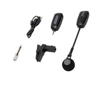 Naroote sistemas Microfonico Wireless 2.4G per Sassofono Tromba Flauto Pickup Omnidirezionale a 360° con Batteria Ricaricabile di Tipo C per la Registrazione di Performance Dal in