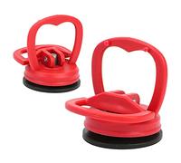 Naroote Sovrani Trapuntanti, la Mano di Aspirazione Gestisce la Tazza di Aspirazione Multifunzionale Portatore di Plastica Colorato Supporto Ergonomico Sovrano Maneggevole Righello Trapunta (Rosso