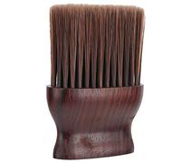 Naroote Spazzola per Spolverare il Collo del Barbiere con Comodo Manico in Legno per la Pulizia dei Capelli Nei Barbieri e Nei Saloni, 1 unità (Piccolo)