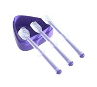 Naroote Spazzolino da Denti da un Cagnolino, Spazzolino da Denti a Gatto in Silicone 3 Pezzi a Casa