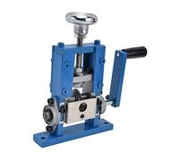 Naroote Spelafili Automatico, Macchina Spellafili Elettrica Doppio Uso A Manovella con Coltello Tondo in Acciaio Ad Alta Velocità, Ideale per Spelare Fili di Cavi in Rame da 125 Mm