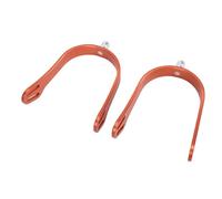 Naroote Speroni da Equitazione Inglesi Speroni da Equitazione Professionali in Lega di Alluminio con Cinghie Regolabili e Perni Intercambiabili per Allenamento a Cavallo