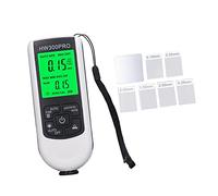 Naroote Spessimetro per Rivestimenti con Calibrazione a Zero (WHITE) | Alta precisione, leggero, ampiamente utilizzato nella produzione, materiale ABS, misura 0-2000UM