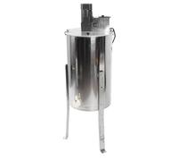 Naroote Spinner del Tamburo a Nido d'Ape, in Acciaio Inossidabile per Estrattore di Elettrico con Coperchio Trasparente per l'apicoltura (Plug 220v)