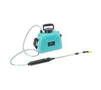 Naroote Spruzzatore di Acqua Portatile Tipo di Zaino Tipo Facile Riempimento del Serbatoio dell'Acqua Traslucida Spruzzatore Automatico 2400Mah con Manico Ricaricabile USB per il Giardinaggio (GREEN)