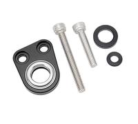 Naroote STABILITORE SUPLIED CRATCI, SPOSTAZIONE Stabile del Supporto per la Leva della Caviglia in Metallo in Lega in Lega Perfetta di Lunga Durata Facile per GSX-R1000 (BLACK)