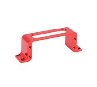 Naroote Staffa di Montaggio per Servo RC Lega di Alluminio Forte Durevole Facile Montaggio per Progetti RC Compatibili con Futaba S3003 (rosso)