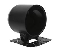 Naroote Staffa Universale per Supporto Tachimetro Nero per Auto, Camion, Motocicli, Installazione da 55 Mm Facile