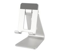 Naroote Stand per Telefono per Scrivania, Supporto per Telefono Pieghevole Banco Angolo Regolabile Non Slittamento Non Slip Cell Cellulare Titolo del per la Lettura del Live Streaming