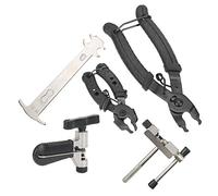 Naroote Strumento per Catena di Bici, Acciaio Inossidabile + Gambo in Gomma Collegamento a Collegamento Taglieria per la Molla della Catena di Bici Strumenti di Riparazione del Kit di Manutenzione