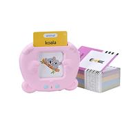 Naroote Strumento per L'apprendimento delle Parole per Bambini con Flashcard Inglesi per Bambini, Set di Lettori di Smart Card di Colore Rosa (256.00)