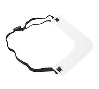 Naroote Strumento per Modellare la Guida per Rifinire la Scollatura in Plastica Durevole per Modellare la Barba per Regalo Uomo, Bianco 1,4 X 5,5 Pollici