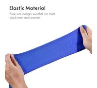 Naroote Stubito da Schermo Verde, Verdi Costume Blu in Fibra Elastica Fotografia Cromate Set di Cappa con Verdi Elastici Traspiranti per Fotografia o Produzione Video (BLUE)
