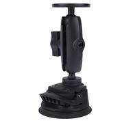 Naroote Supporto a Doppia Sfera, Supporto per Tablet da Auto Regolabile con Rotazione di 360 Gradi con Robusta Ventosa a Vuoto, Ideale per la Superficie Liscia del Parabrezza, Tenuta Fino a 1 Kg