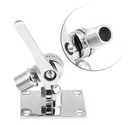 Naroote Supporto Base per Antenna per Barche Marine per Impieghi Gravosi con Finitura Lucida a Specchio in Acciaio Inossidabile 316 per Acqua Salata