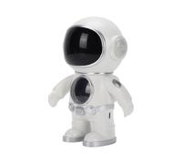 Naroote Sveglia Robot AI con Controllo Vocale e Luce Notturna, Orologio | ABS+PC, Gioco Educativo Smart da Tavolo, WiFi 2,4GHz, App , ChatGPT/Gemini, temp/umidità