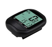 Naroote Tachimetro da Ciclismo Cablato, Display LCD con 15 Funzioni Contachilometri Tachimetro Distanza Percorsa Orologio Accensione Automatica Spegnimento, per Tutte le Biciclette