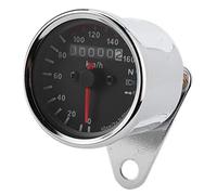 Naroote Tachimetro Motociclistico, Tachimetro per Motociclisti in Acciaio Inossidabile Addominali con Digitale di Retroilluminazione Adatto a Scimmia Dax Mini Trail Z50 J R VTX 1300 1800 750