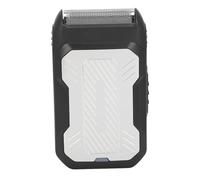 Naroote Tagliabarba Elettrico a Lamina Pop-up con Rifinitore per Basette Cura Precisa, Testina Dinamica Facile Pulizia, Ricaricabile Tramite USB per i Viaggi - Tagliabarba Elettronico 2 in 1 per