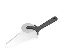 Naroote Tagliapizza Multifunzionale in Acciaio Inossidabile con Lama Rotonda Antiaderente per Uso Domestico e Panificio, Manico Antiscivolo per Aiutante in, 11,2" X 4,3", 1 X Tagliapizza