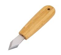 Naroote Taglierina per Intaglio, Manico Bambusoideae Strumento per Intaglio del Legno con Lama in Acciaio a 2 Tagli per Marcature e Incisioni Accurate, con Design a Doppia Lama per