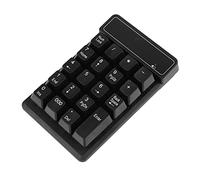 Naroote Tastierino Numerico Wireless Comoda Sensazione Al Tocco 19 Tasti per la Digitazione Al Tocco, Impermeabile per Professionisti della Finanza D'ufficio