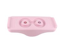Naroote Tavola a Dondolo per Allenamento Sensoriale per Bambini Giocattolo in Equilibrio in Plastica Durevole per Bambini Piccoli 1000 G (Roseo)