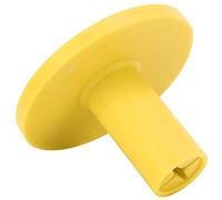 Naroote Tee in Gomma, Supporto per Tee con Palla da Allenamento con Altezza Regolabile, Ideale per Accessori per Tappetini da Allenamento, Percorsi, Terreno Duro o Ghiacciato (Yellow)