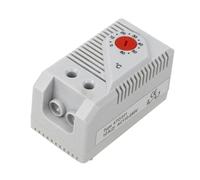 Naroote Termostato Meccanico, Regolatore di Temperatura, Interruttore Regolabile 0-60, Regolatore di Progettazione su Rotaia per Riscaldatore, Ventola, Casa e Mercato (KTO011)