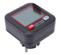 Naroote Tester per Prese GFCI, Spina per Tester per Prese con Ampia Retroilluminazione LCD, Ideale per Test di polarità di Alimentazione, Rilevamento di Perdite e Rilevamento in Tempo Reale del Filo