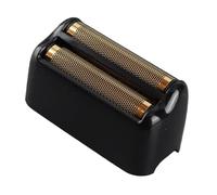 Naroote Testina per Rasoio Portatile di Ricambio per Testina a Lamina per Rasoio per Uso Domestico e in Salone, Acciaio Inossidabile e ABS, 2 Pezzi (BLACK)