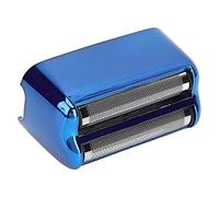 Naroote Testina per Rasoio Portatile di Ricambio per Testina a Lamina per Rasoio per Uso Domestico e in Salone, Acciaio Inossidabile e ABS, 2 Pezzi (BLUE)