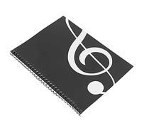 Naroote The Notebook, Spartito per la Composizione da Spartiti per Spartiti per Staff Musicale Paper Music Notebook Music per Composizione e Notazione (Black Note Pattern)